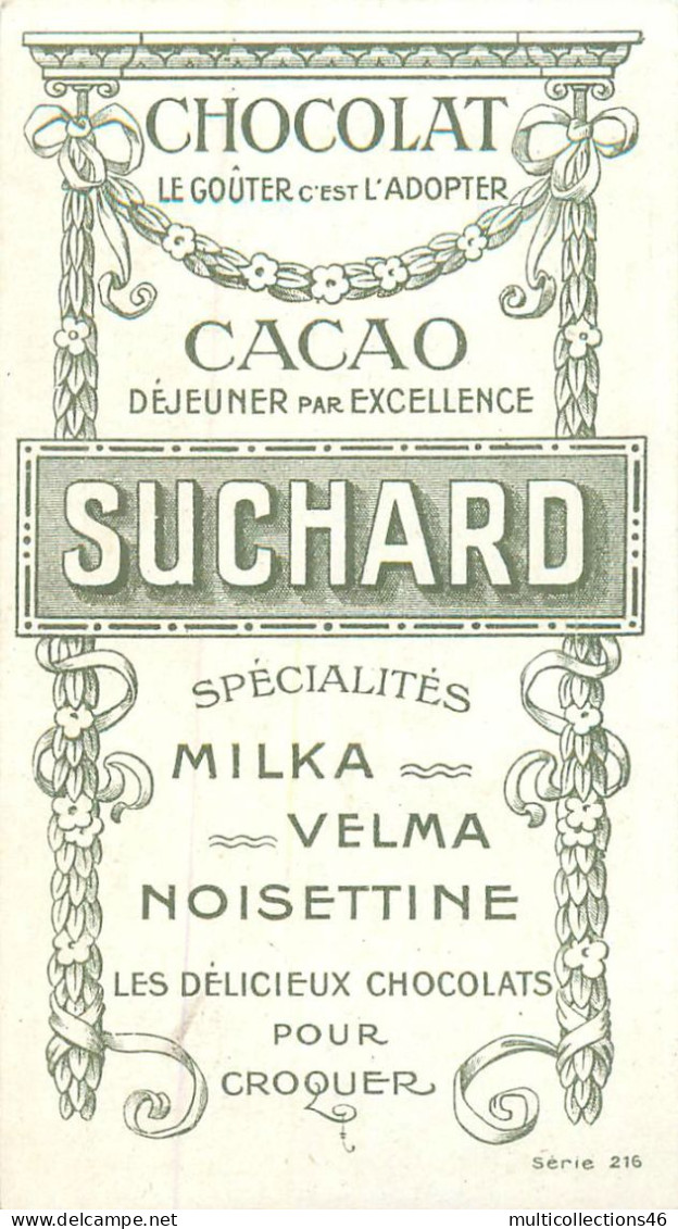 110524 - CHROMO CACAO SUCHARD - Régionalisme - LANGUEDOC Sur La Montagne - Chanson Violon Contrebasse - Suchard