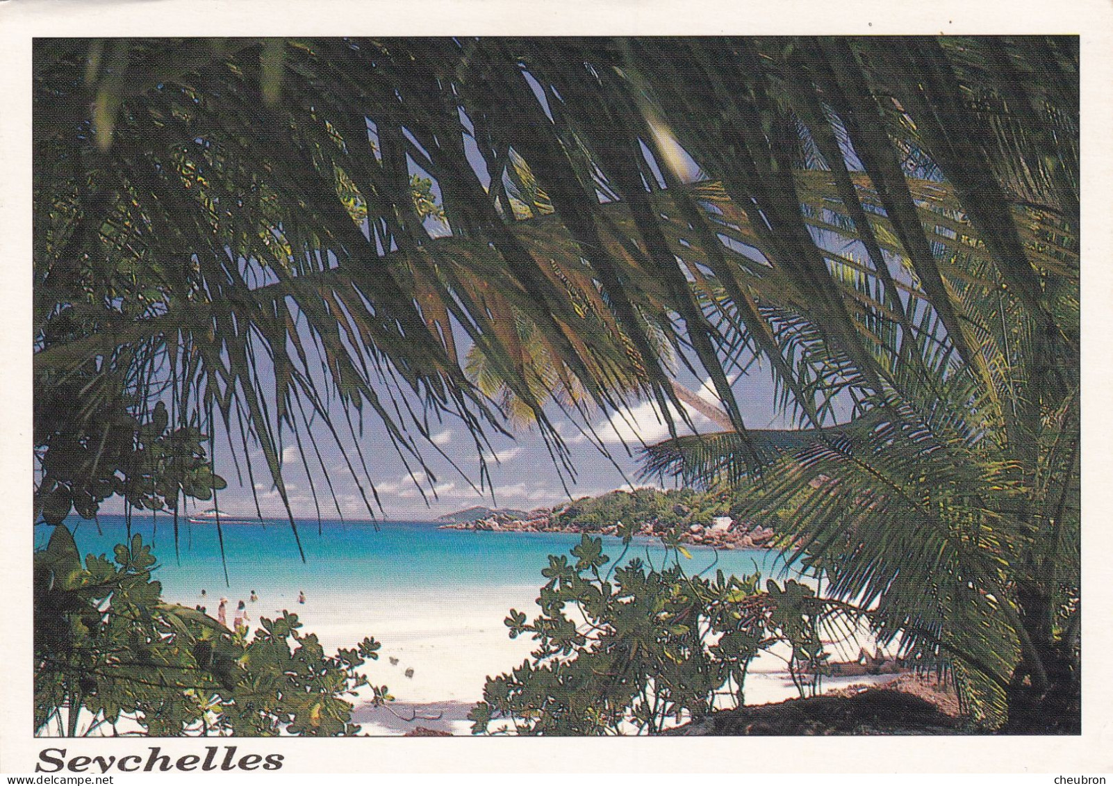SEYCHELLES. MAHE (ENVOYE DE ); PRASLIN ; ANSE LAZIO.  ANNEE 1994 + TEXTE + TIMBRE - Seychelles