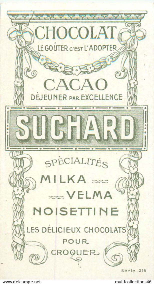 110524 - CHROMO MILKA SUCHARD - Régionalisme - GASCOGNE O Mon Païs - Chanson Guitare - Suchard