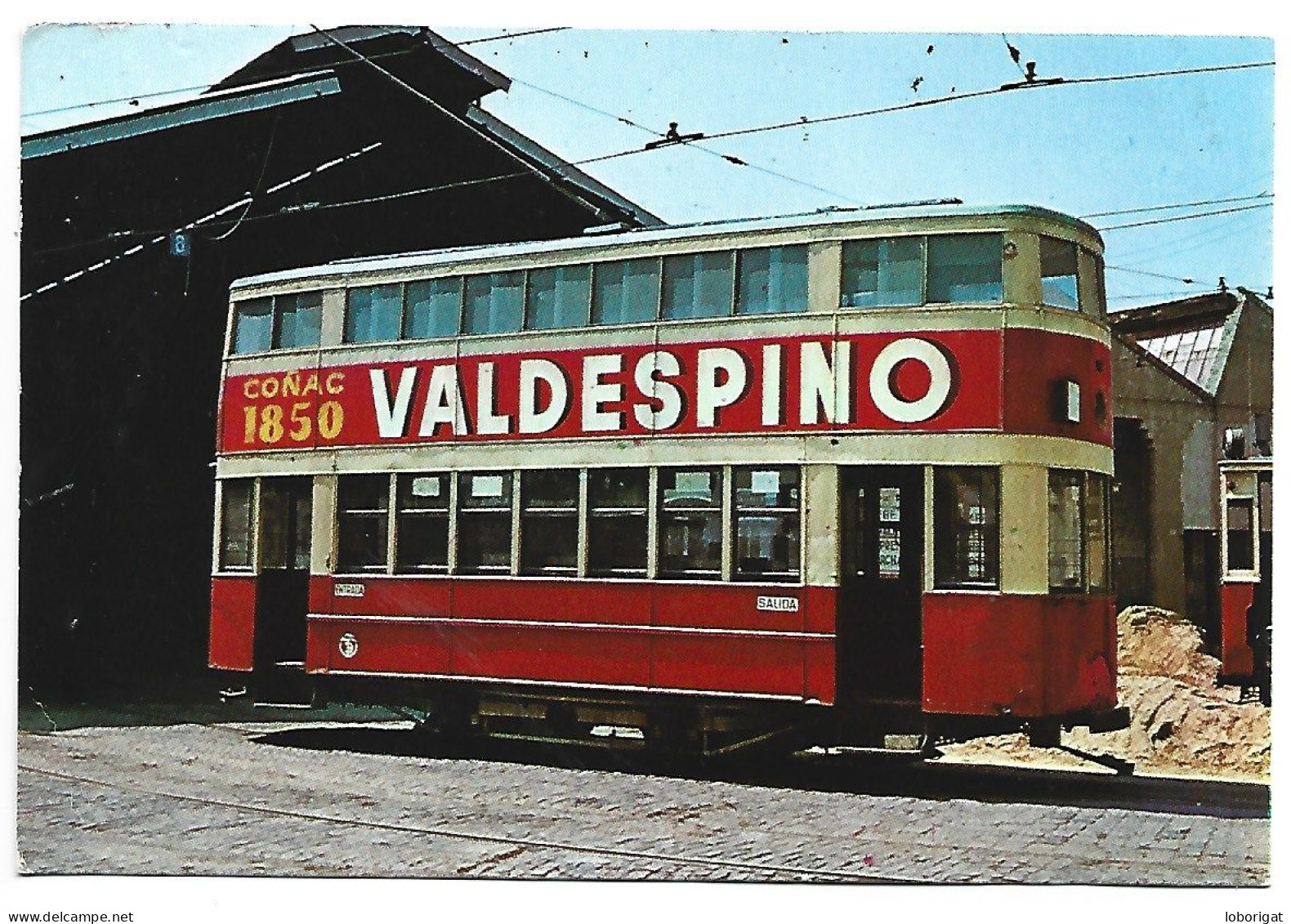 TRAM-VIES DE BARCELONA.- COTXE 206. SERIE 194-208.CONSTRUITY A 1914 A " CAN GIRONA ".-  BARCELONA - Tram