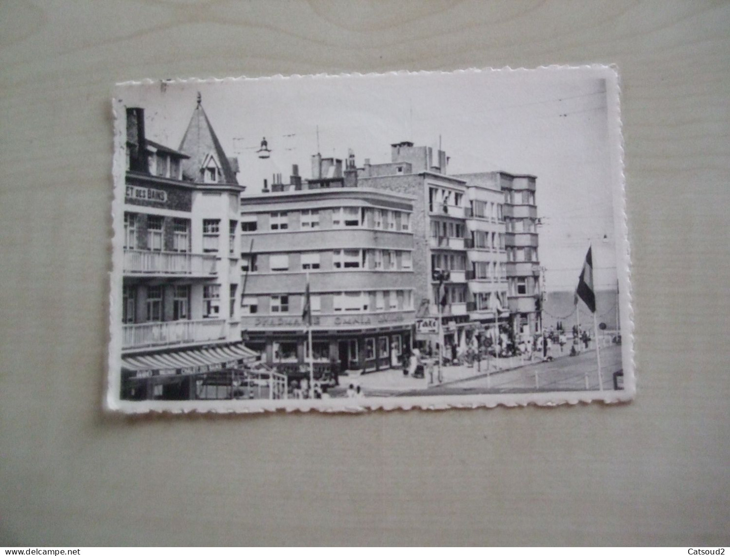 Carte Postale Ancienne 1959 COXYDE SUR MER Place Terlinck - Koksijde