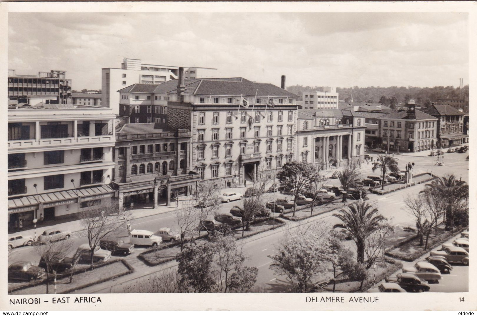 Real Photo Nairobi Delamere Avenue Colonial Stores  Skulina Pegas Studio - Kenia