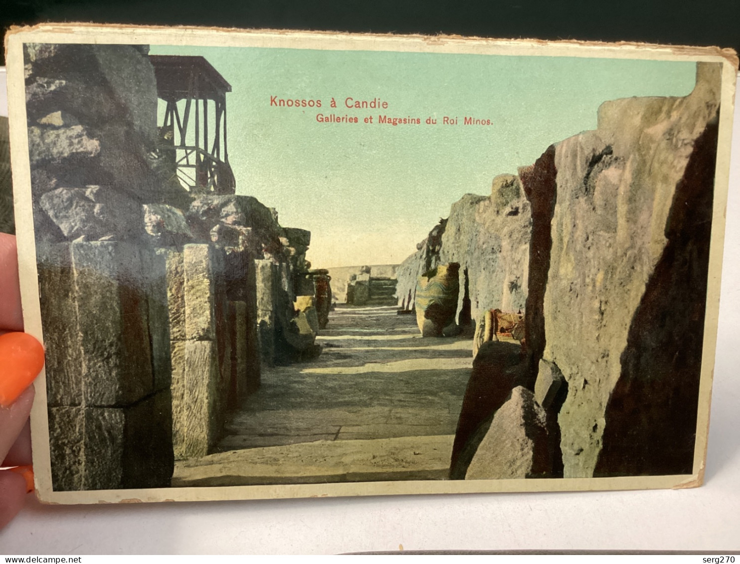 Crète - ** Galeries Et Magasins Du Roi Minos** - Knossos à Candie - Griechenland