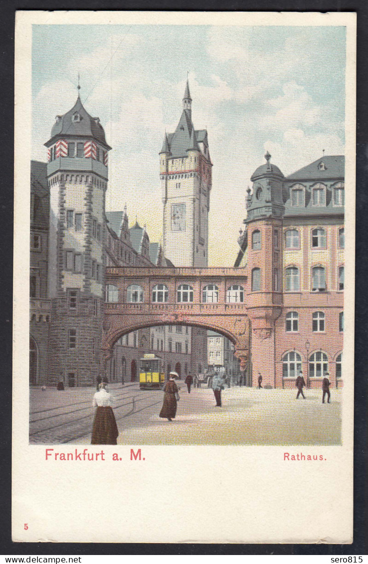 AK Frankfurt A.M. Rathaus  (17437 - Altri & Non Classificati