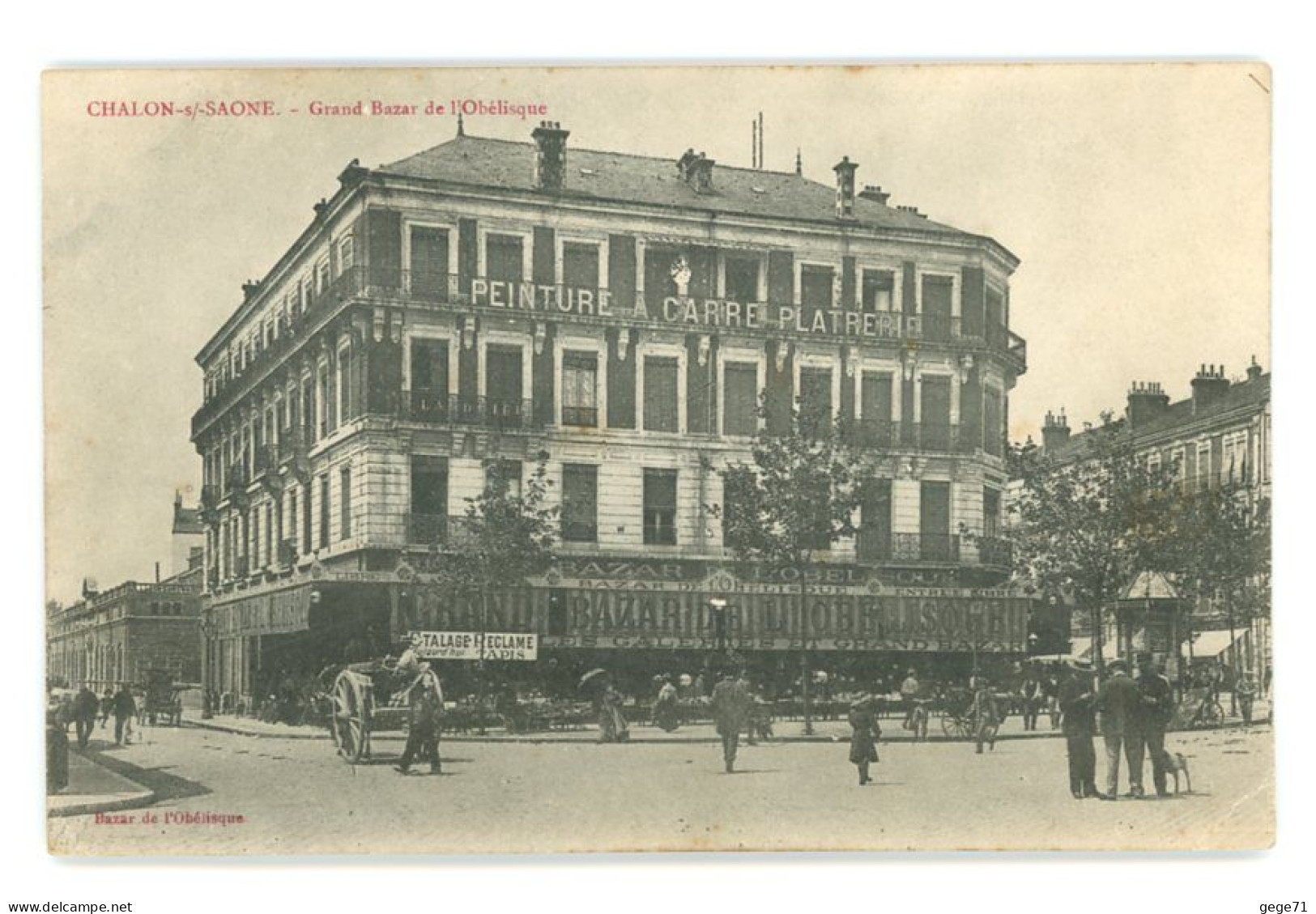 Chalon Sur Saone - Le Grand Bazar De L'obelisque - Chalon Sur Saone