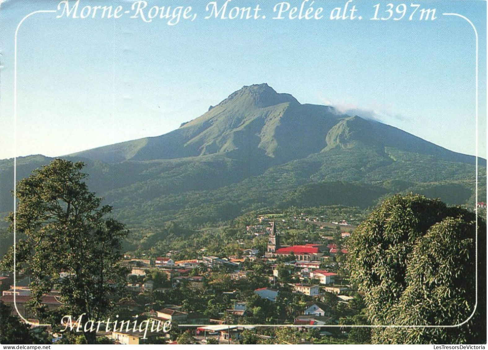 FRANCE - Martinique - Le Morne Rouge Et La Montagne Pelée - Mont Pelée Alt 1397 M - Carte Postale - Autres & Non Classés