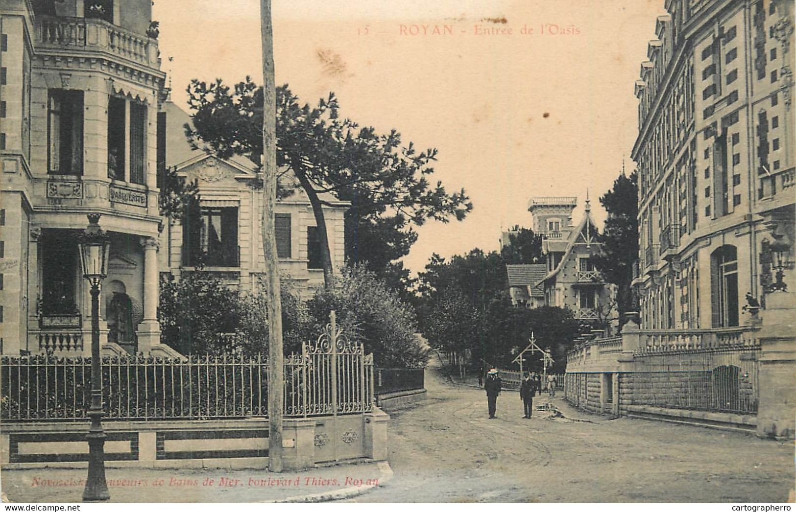 ROYAN - Entrée De L'Oasis - Royan