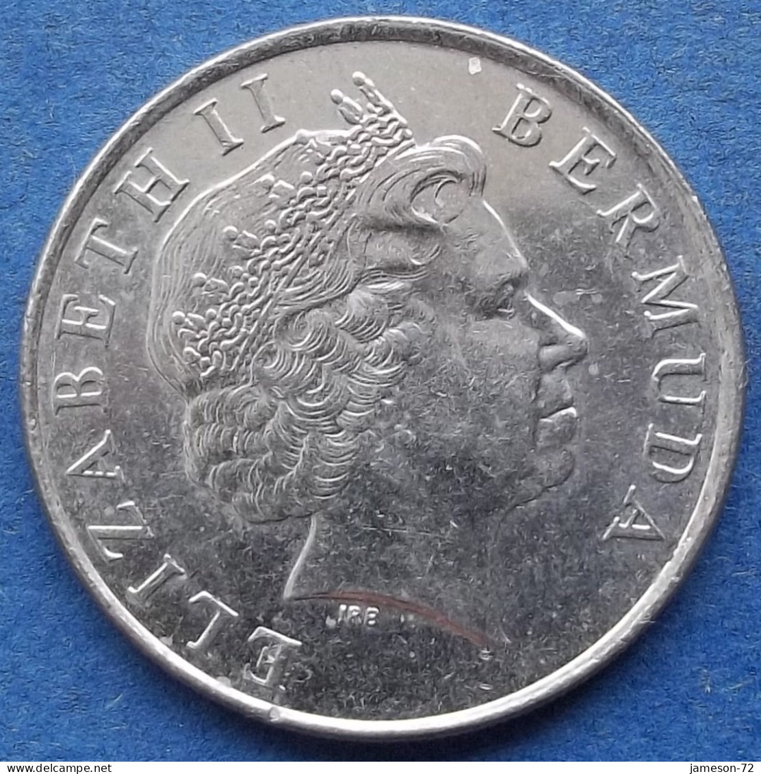 BERMUDA - 25 Cents 2005 "Yellow-billed Tropical Bird" KM# 110 Elizabeth II Decimal Coinage (1970-2022) - Edelweiss Coins - Bermudas