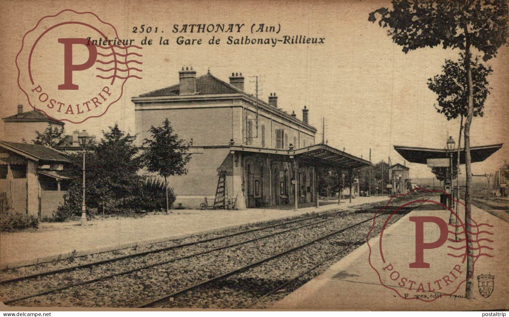 FRANCIA. FRANCE. SATHONAY Interieur Gare Sathonay Rillieux - Non Classés