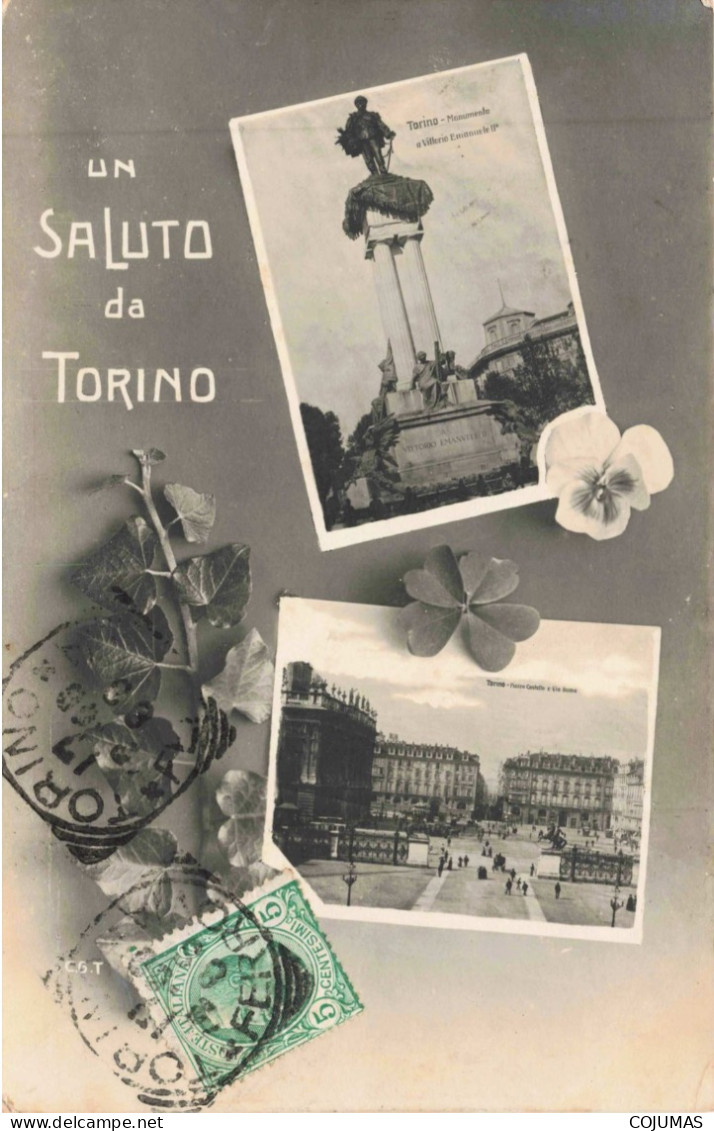 ITALIE _S28813_ Un Saluto Da Torino - Divers Aspects De La Ville - Sonstige & Ohne Zuordnung