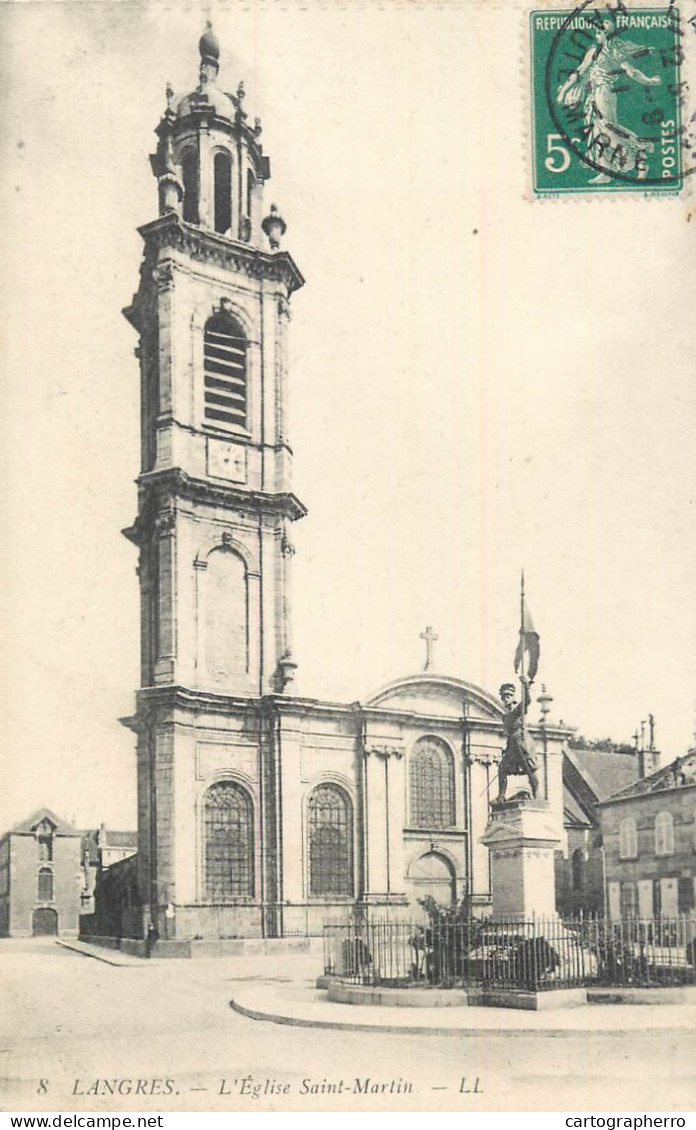 Langres L'Eglise Saint-Martin - Langres