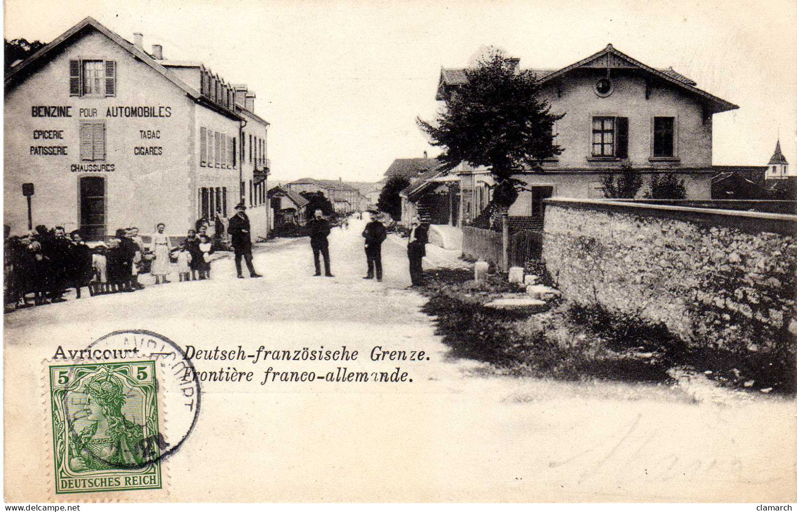 MOSELLE-Avricourt-Frontière Franco-allemande - Forbach