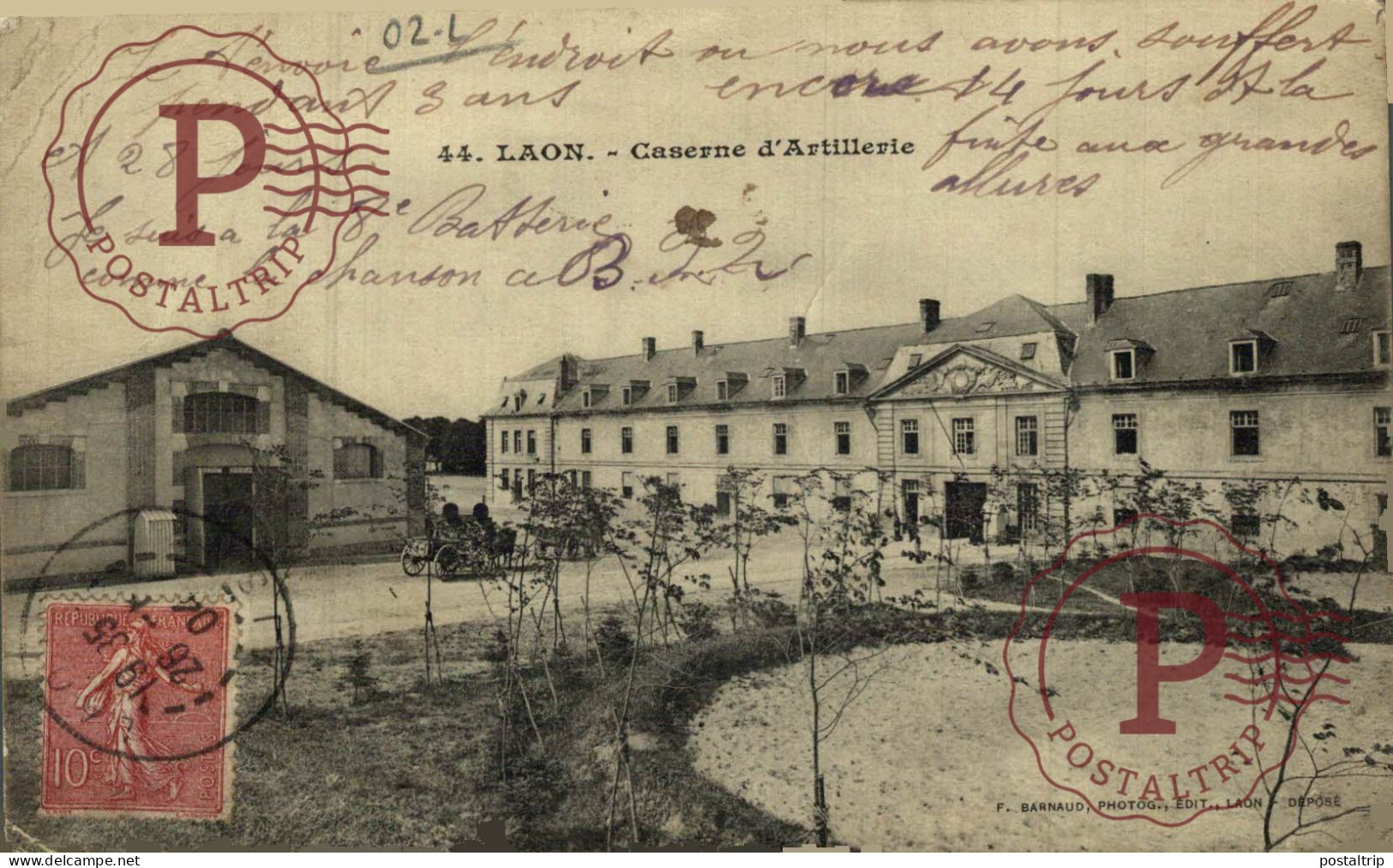 FRANCIA. FRANCE. LAON. CASERNE D ARTILLERIE - Laon