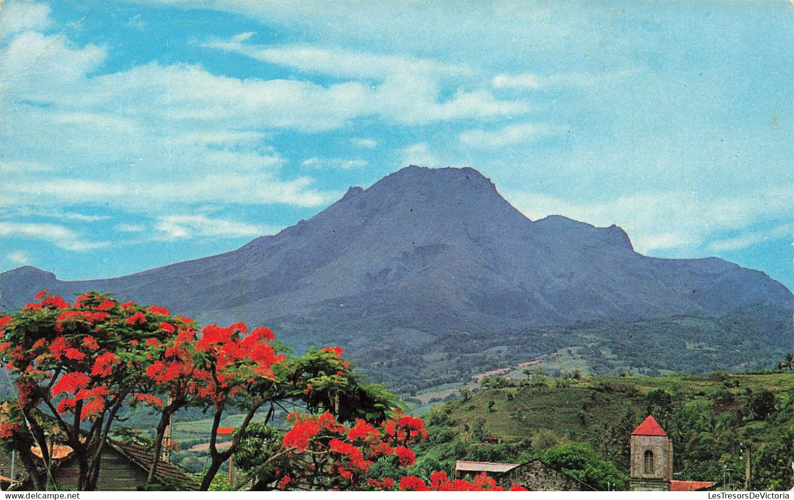 FRANCE - Martinique - La Montagne Pelée Vue De St Pierre - Vue Générale - Carte Postale - Andere & Zonder Classificatie