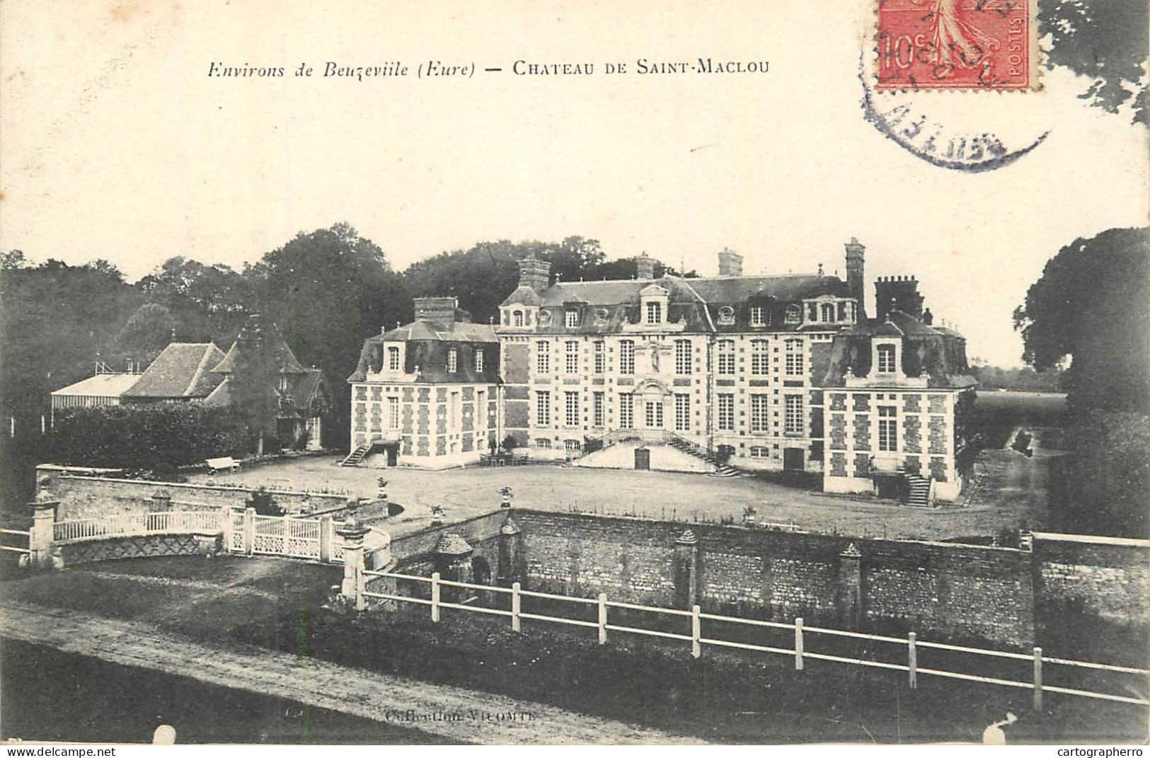 Beuzeville (Eure) -chateau De Saint Maclou - Altri & Non Classificati