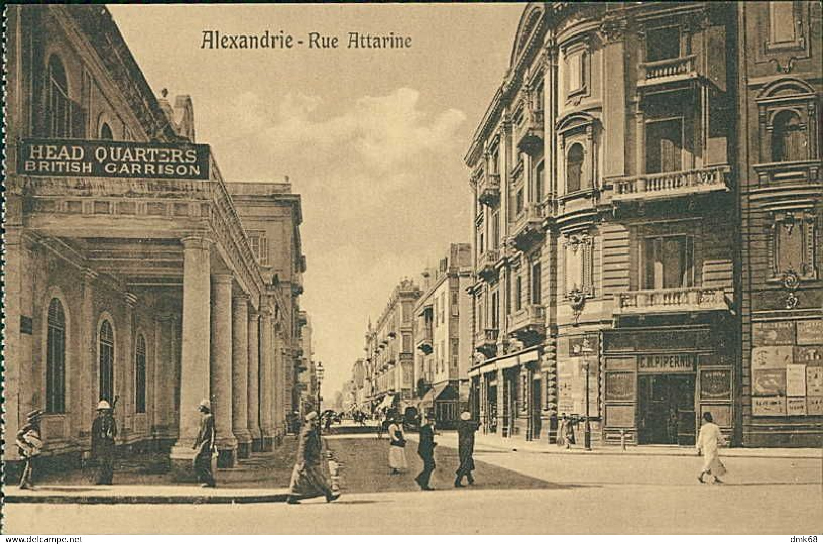 EGYPT - ALEXANDRIA / ALEXANDRIE - RUE ATTARINE - EDIT THE CAIRO POSTCARD TRUST - 1910s (12609) - Alexandria