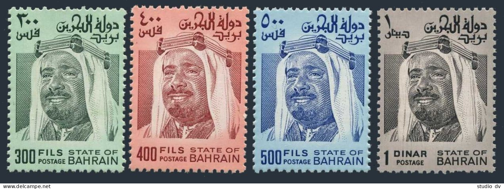 Bahrain 235-238, MNH. Michel 256-259. Sheik Isa, 1976. - Bahrain (1965-...)