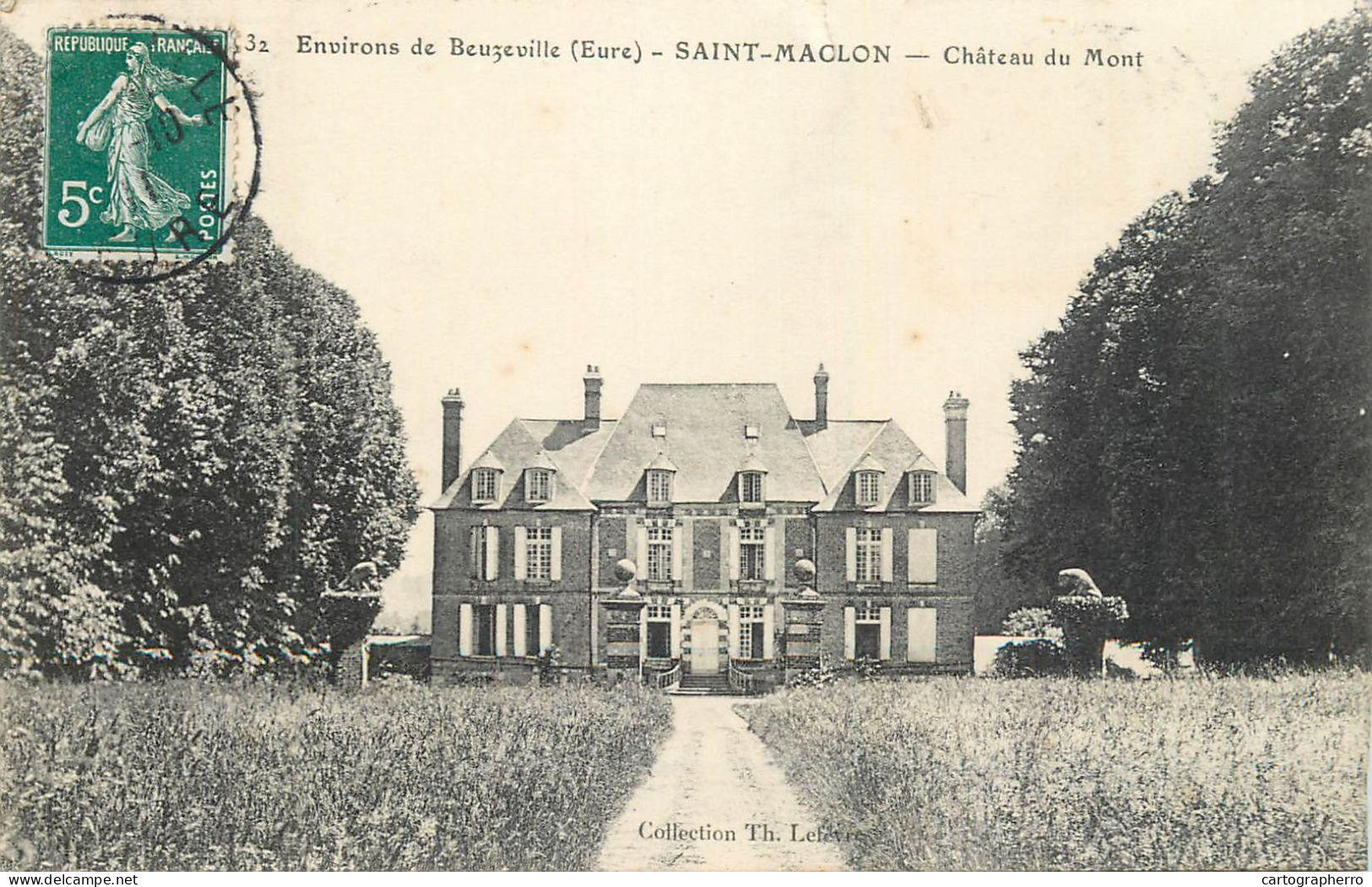 Beuzeville (Eure) - Saint-Maclon - Chateau Du Mont - Autres & Non Classés