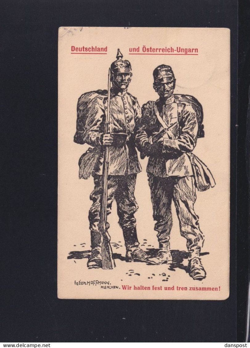 Dt. Reich PK Deutschland Und Österreich-Ungarn - Guerre 1914-18