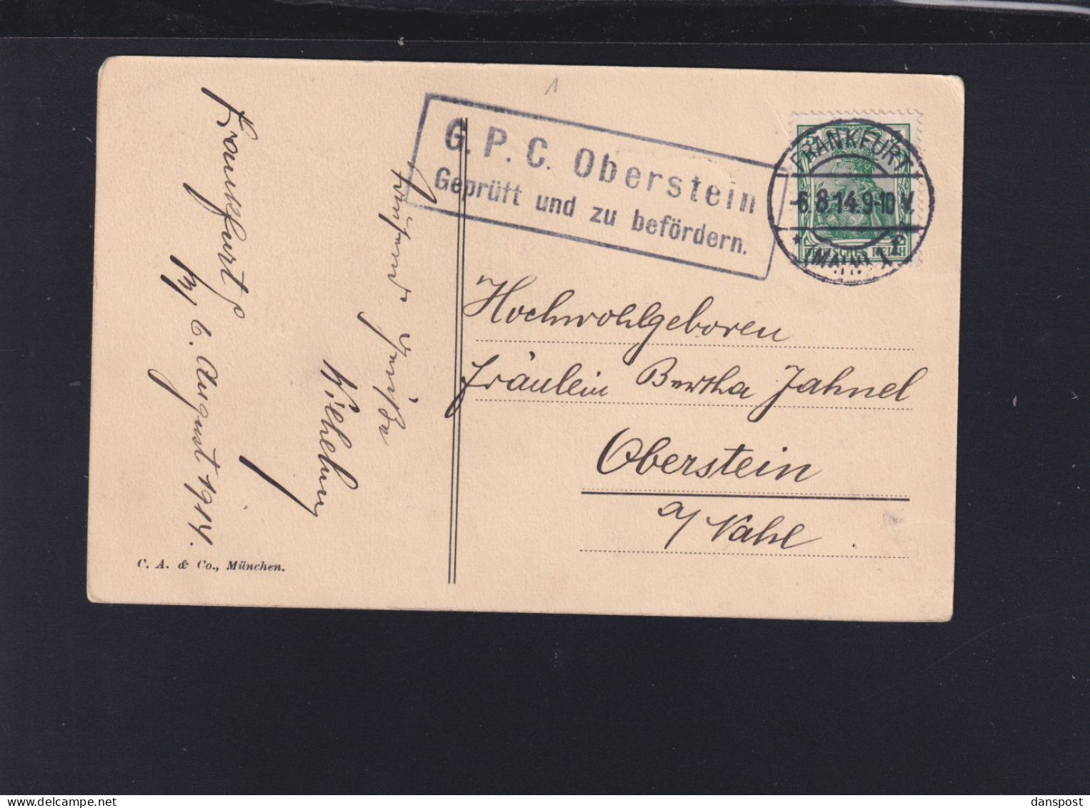 Dt. Reich PK Deutschland Und Österreich-Ungarn - Oorlog 1914-18