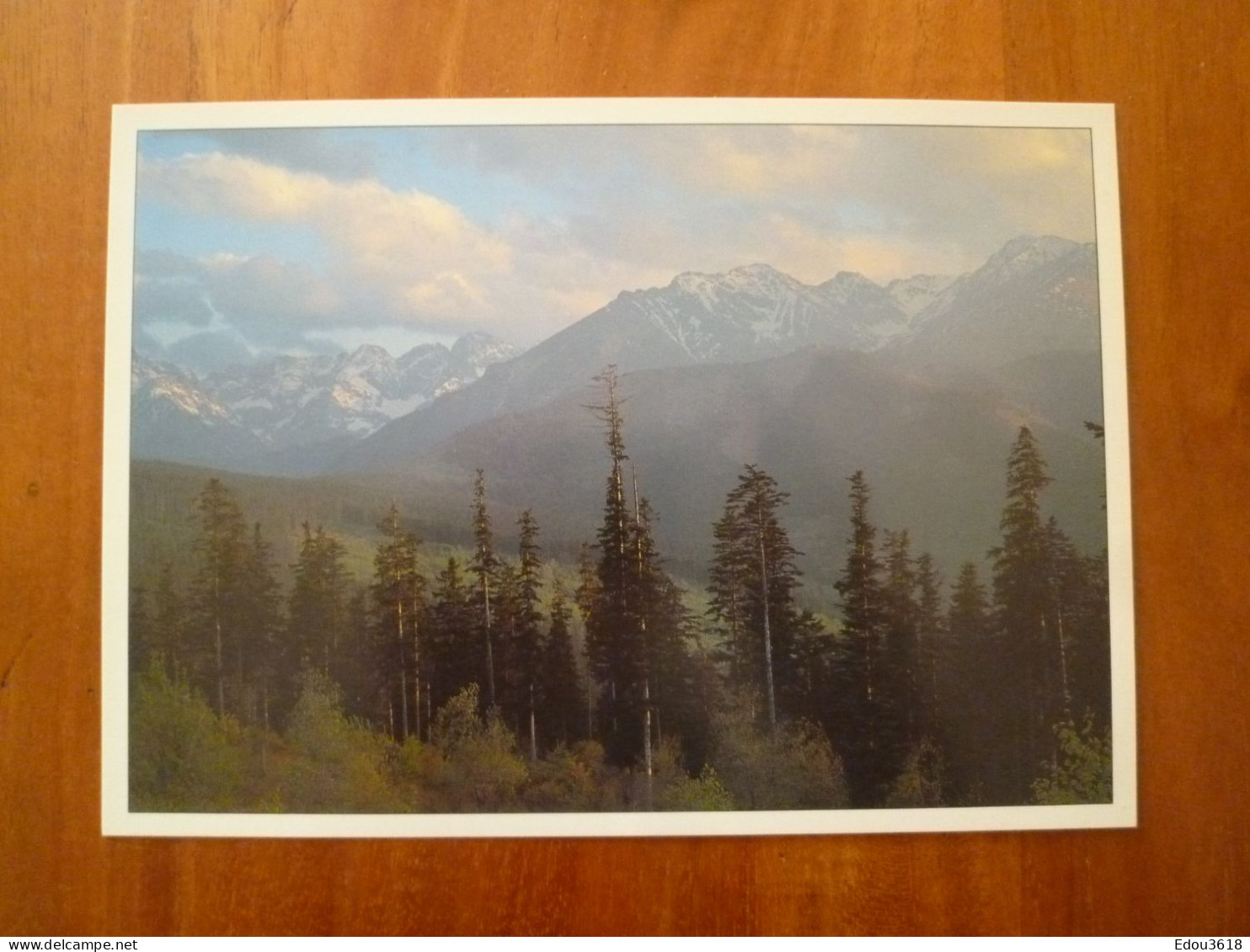 Carte Postale M3 Tatra Mountains Ryszard Ziemak Wierch Poroniec In The Evening Malopolska Poligrafia Limba - Polen