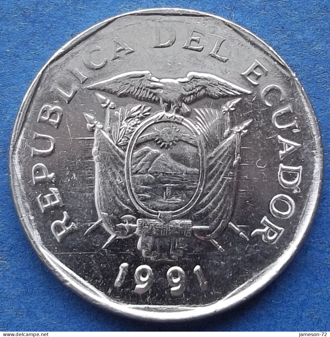 ECUADOR - 10 Sucres 1991 "Venus De Valdivia" KM# 92.2 Decimal Coinage (1872-1999) - Edelweiss Coins - Equateur