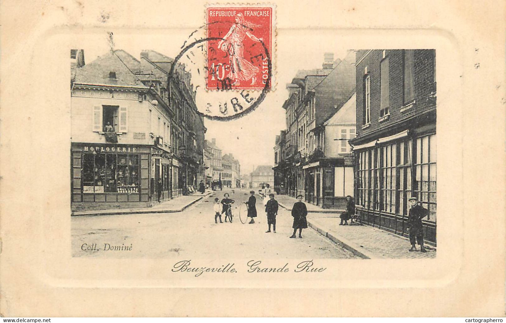 Beuzeville (Eure) - Grande Rue Horlogerie - Autres & Non Classés