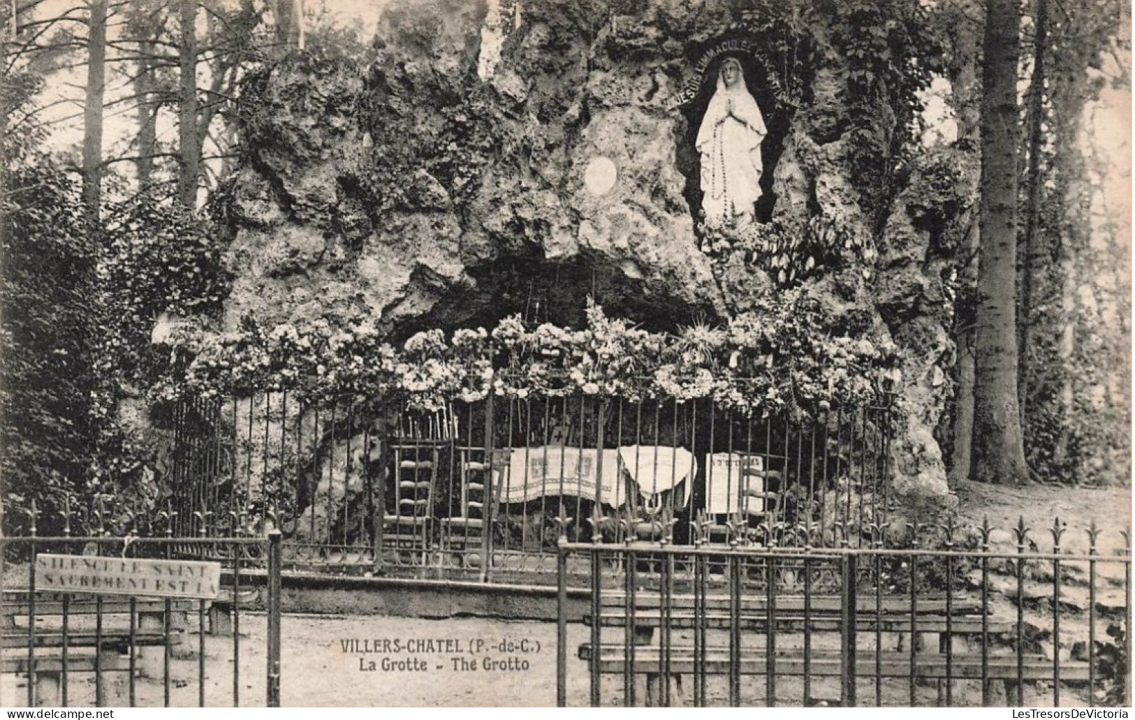 FRANCE - Villers Chatel - Vue Sur La Grotte - Carte Postale Ancienne - Sonstige & Ohne Zuordnung