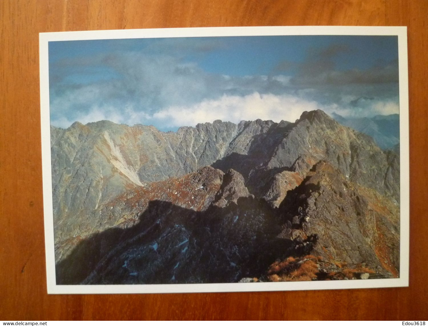 Carte Postale M4 Tatra Mountains Ryszard Ziemak Mount Swinica Of The Panorama Malopolska Poligrafia Limba - Polen