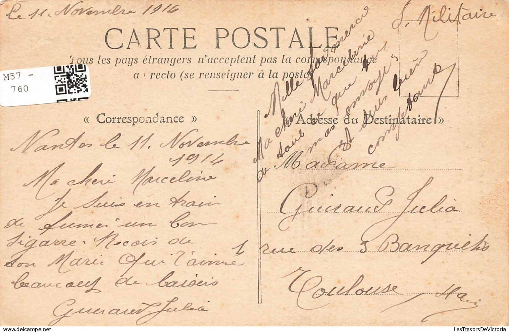 ENFANTS - Jeune Fille - Fleurs - Robe Blanche - Carte Postale Ancienne - Other & Unclassified