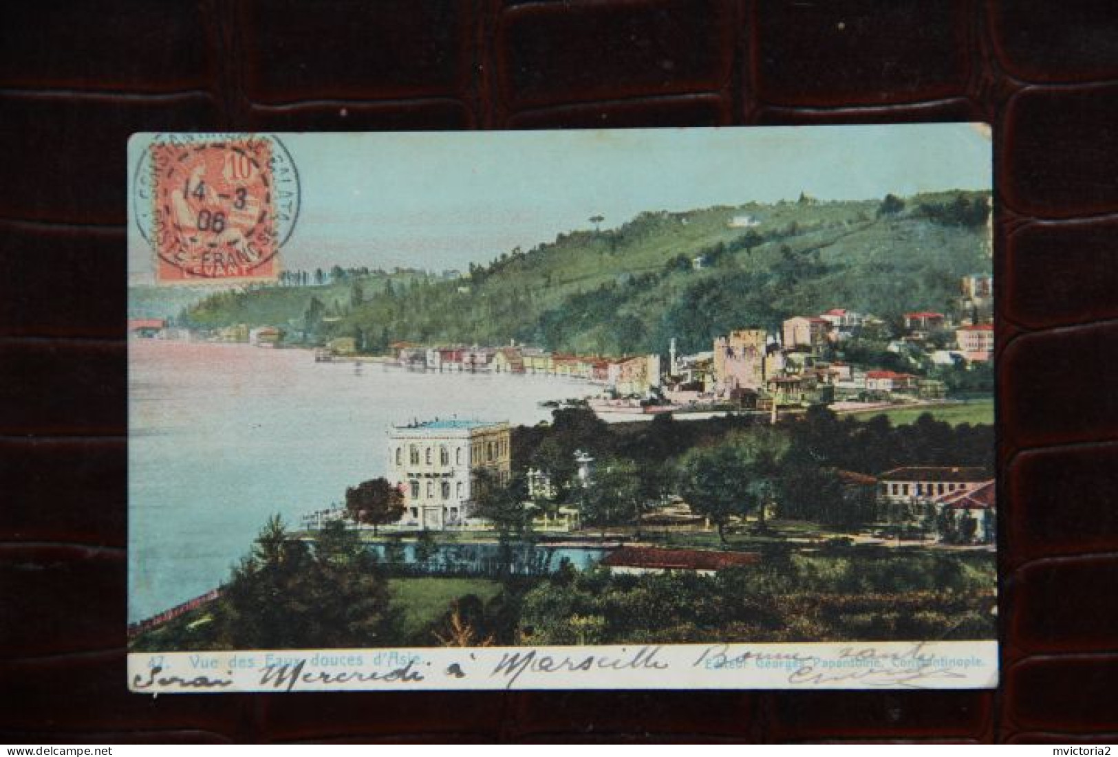 TURQUIE - CONSTANTINOPLE, Vue De Eaux Douces D'ASIE. - Turkey