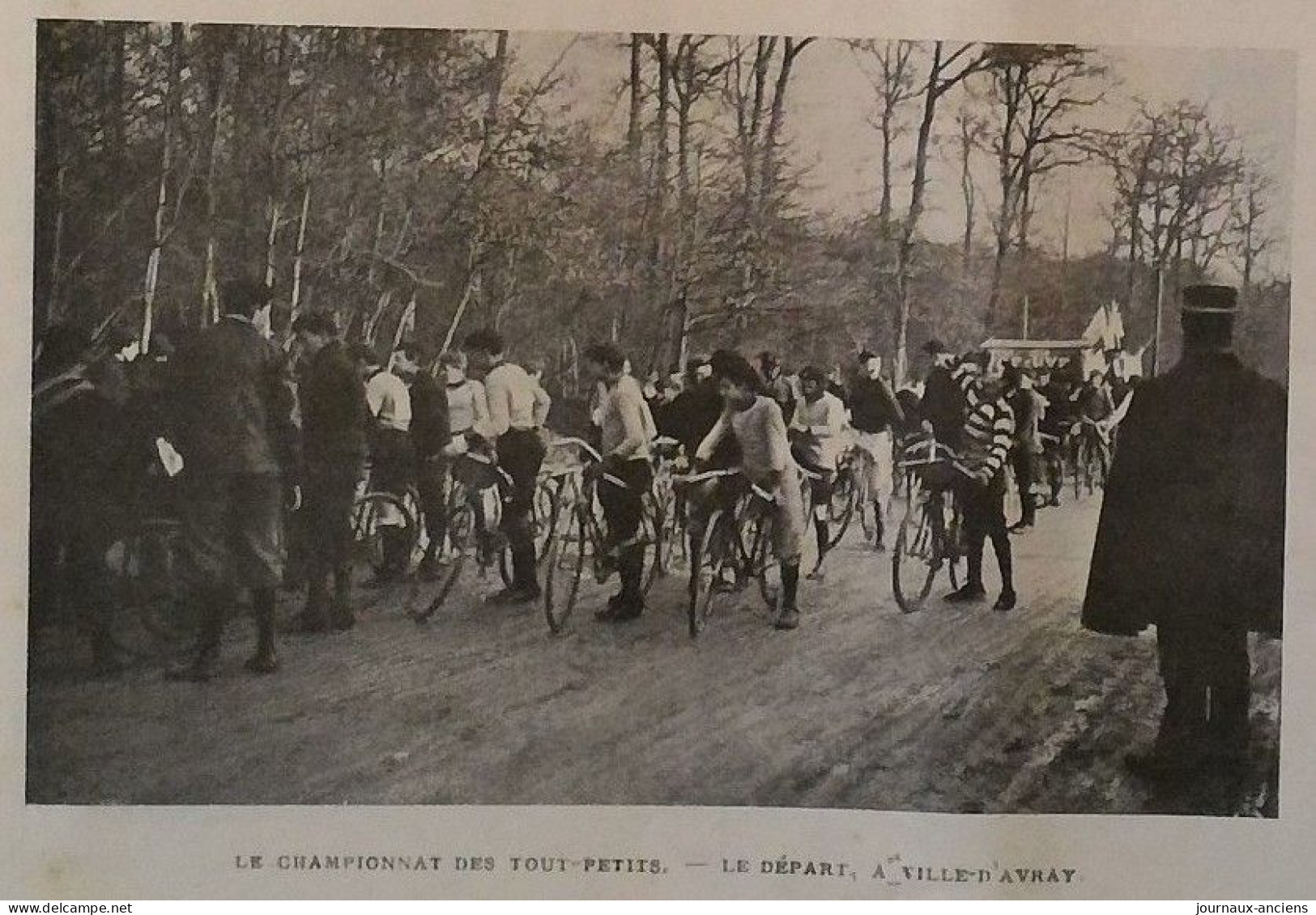 1904 CYCLISME - LA VIE SPORTIVE - LE CHAMPIONNAT DES TOUT PETITS - VILLE D'AVRAY - LA VIE ILLUSTRÉE - Revues Anciennes - Avant 1900