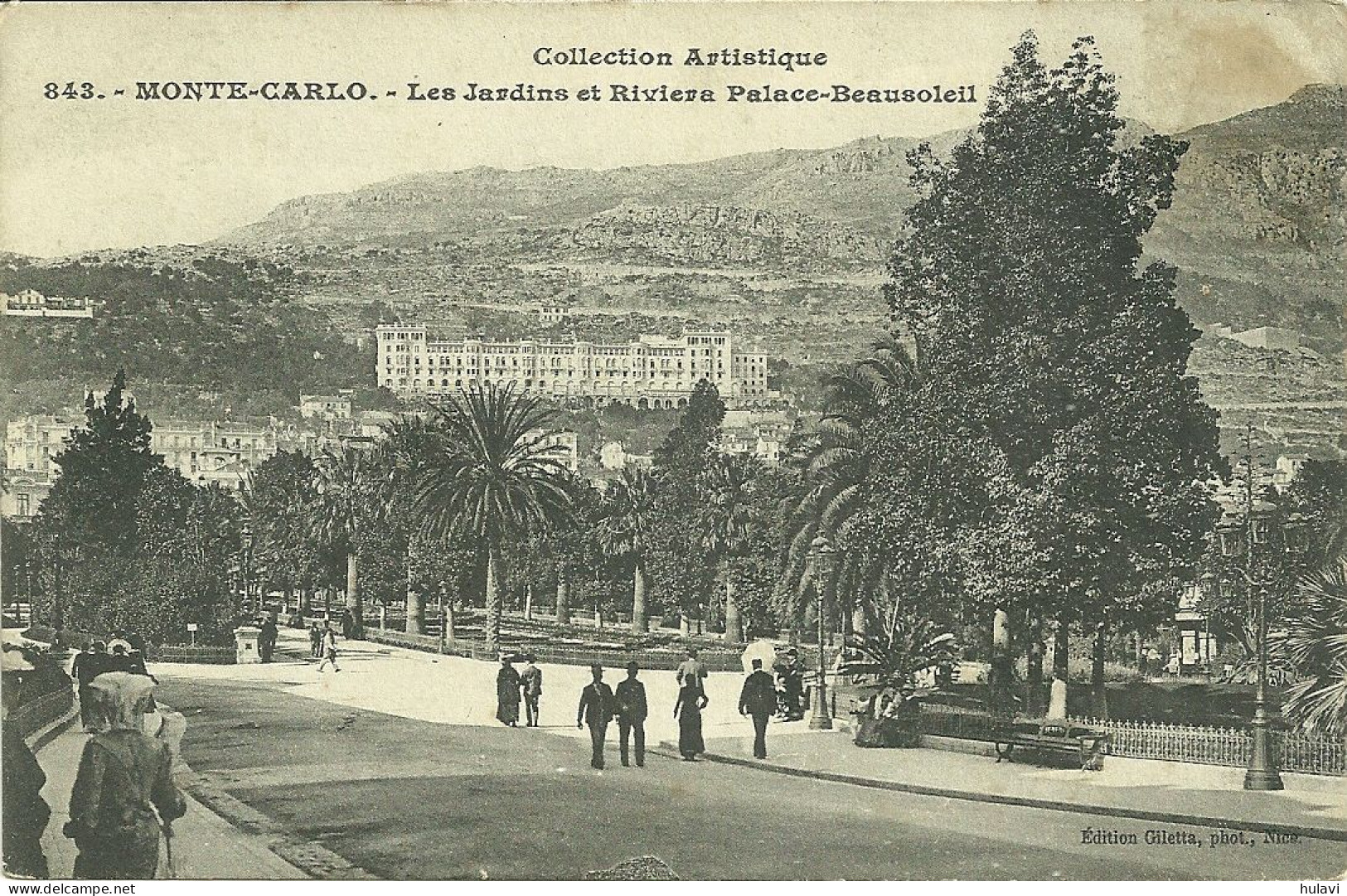 MONTE CARLO - LES JARDINS ET RIVIERA PALACE BEAUSOLEIL (ref 2243) - Monte-Carlo