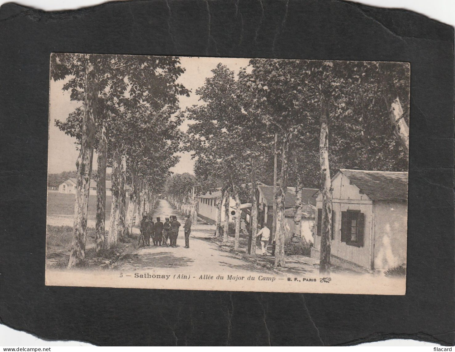 128985            Francia,     Sathonay,   Allee  Du  Major  Du  Camp,   NV(scritta) - Casernes