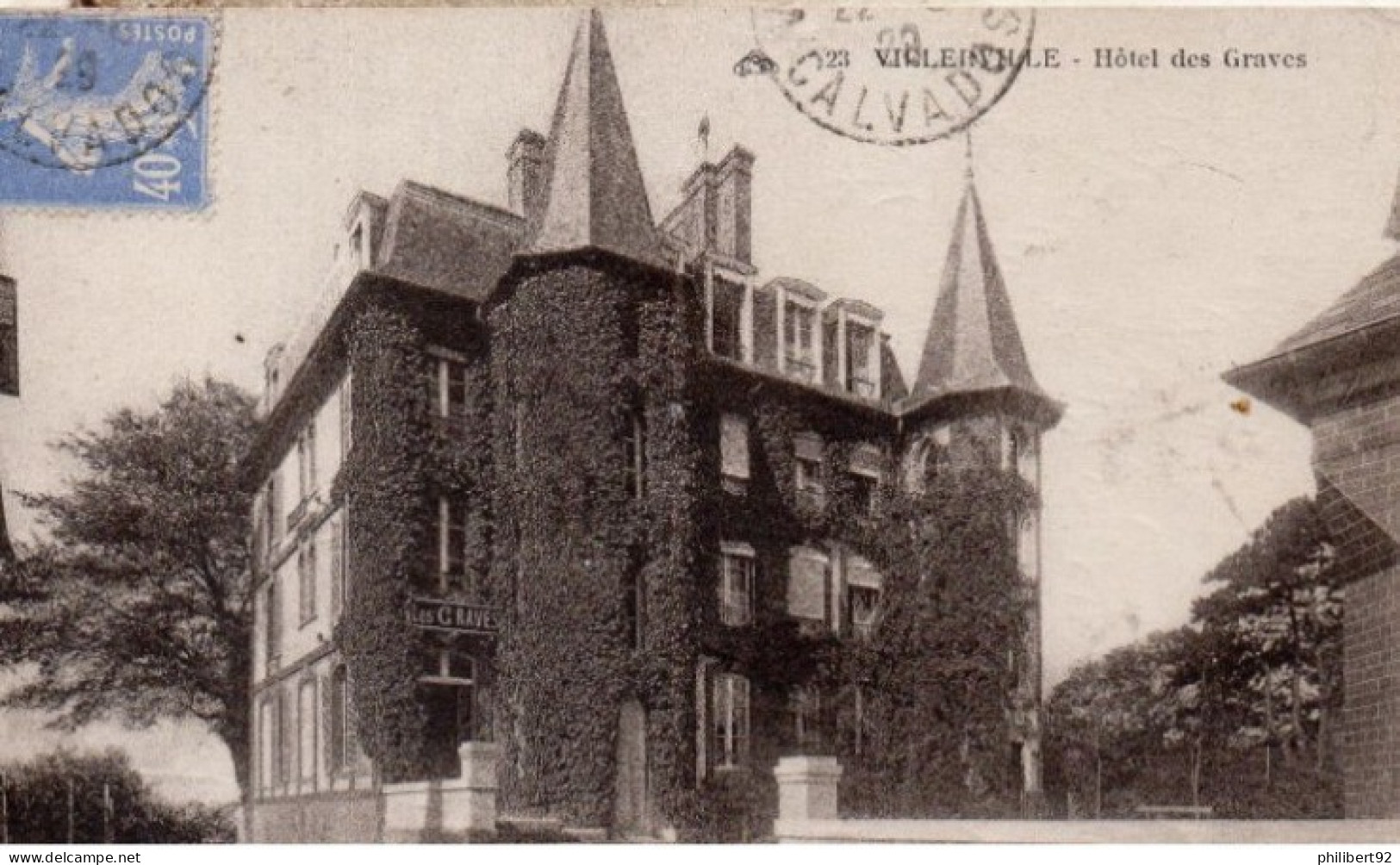 Villerville. Hôtel Des Graves - Villerville