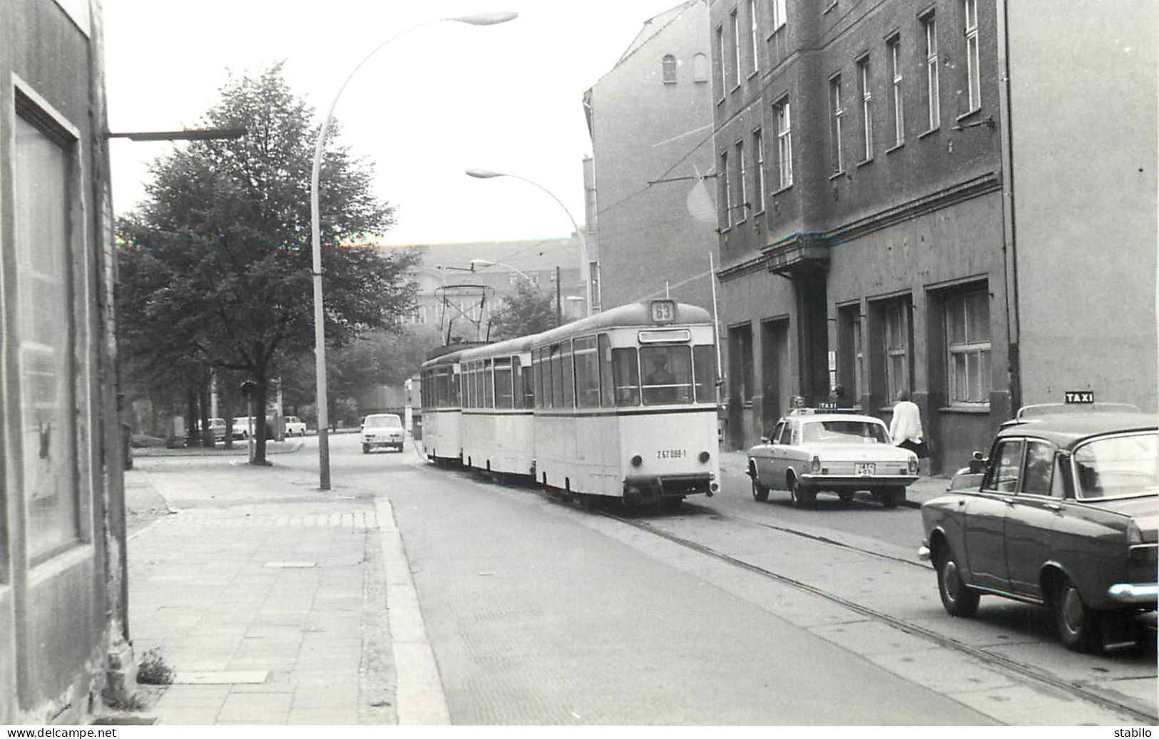 TRAMWAY - ALLEMAGNE - BERLIN HACKESCHER MARKT - Eisenbahnen