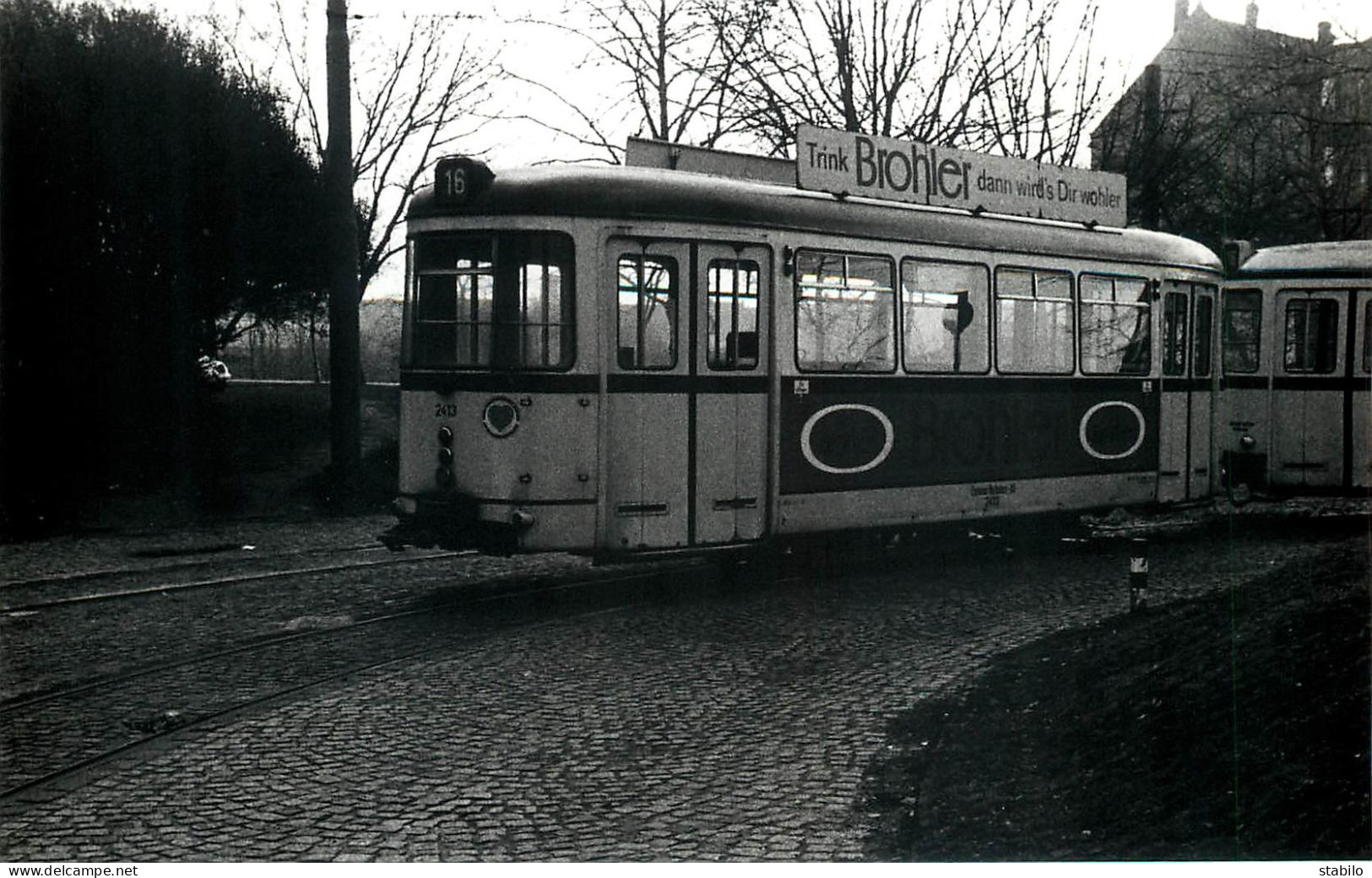 TRAMWAY - ALLEMAGNE - ESSEN TERMINUS ALTE LANDSTRASSE - Treinen