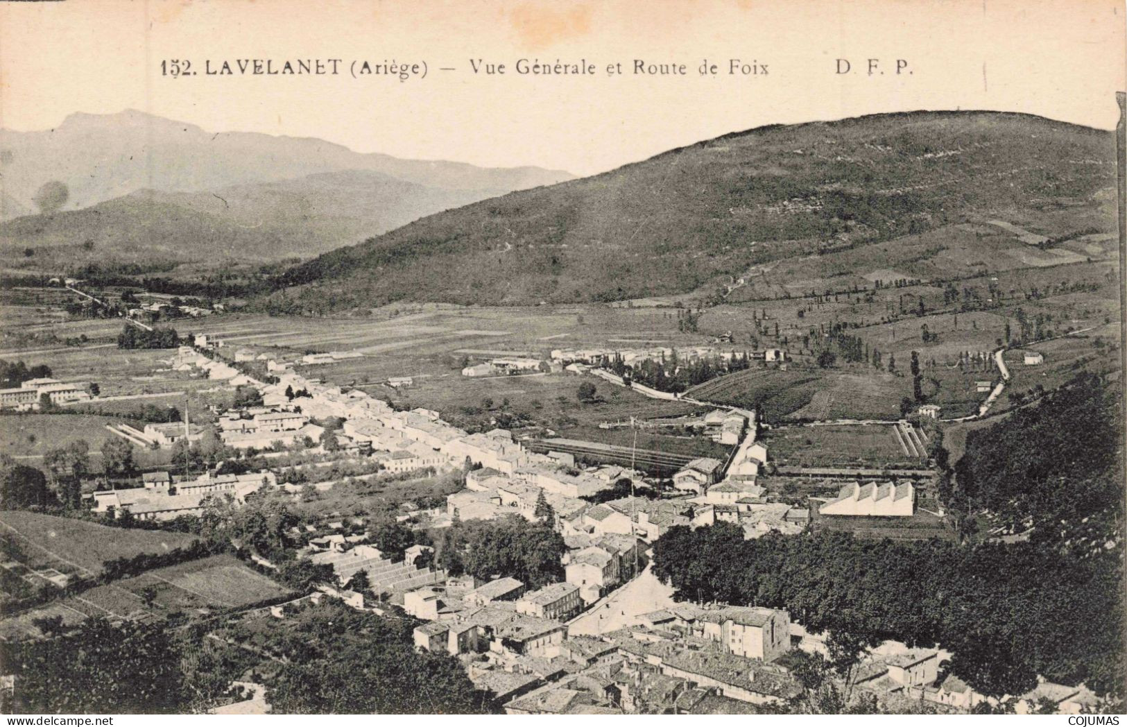 09 - LAVELANET _S28821_ Vue Générale  Et Route De Foix - Lavelanet