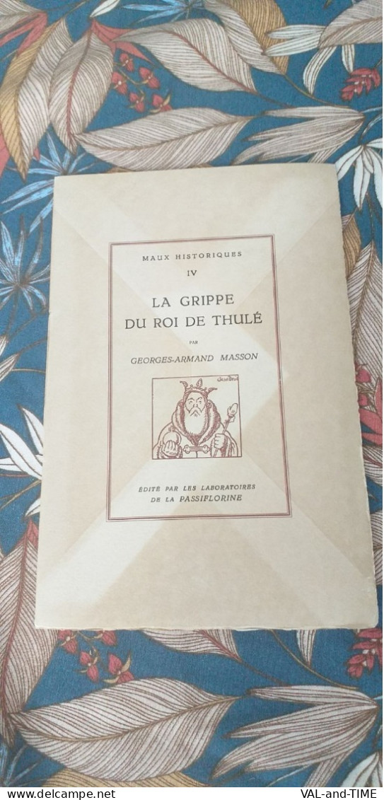 6 Plaquettes Humoristiques " Maux Historiques " édités Par Les Laboratoires De La Passiflorine , Années 1930 - Collezioni