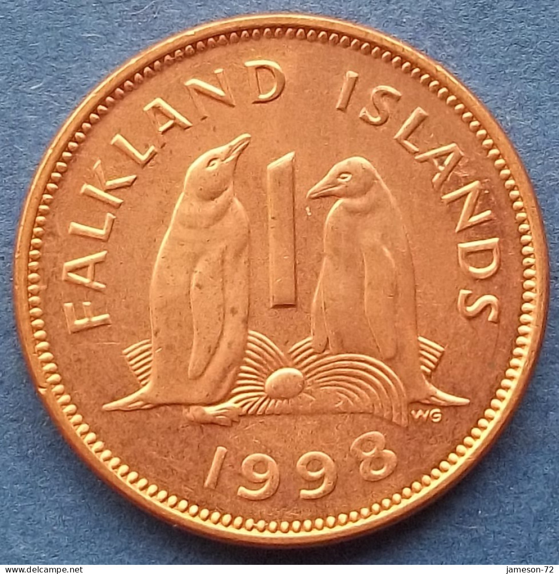 FALKLAND - 1 Penny 1998 "Penguins" KM# 2a British Colony Elizabeth II Decimal Coinage (1971-2022) - Edelweiss Coins - Malvinas