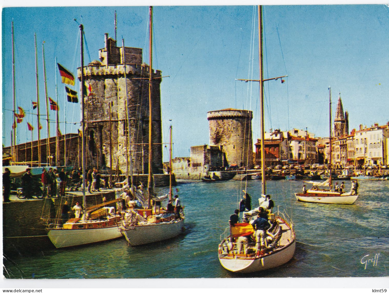 La Rochelle - Tour De La Chaîne Et Tour Saint-Nicolas - La Rochelle