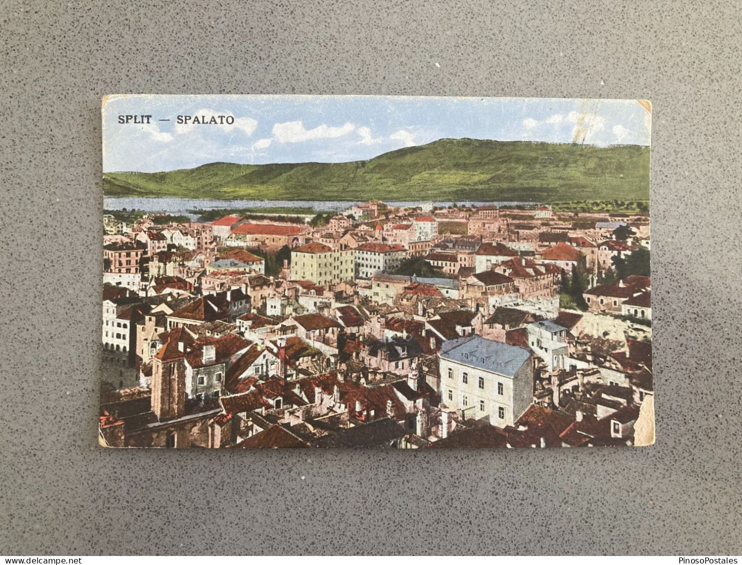 Split Spalato Panorama Carte Postale Postcard - Kroatien