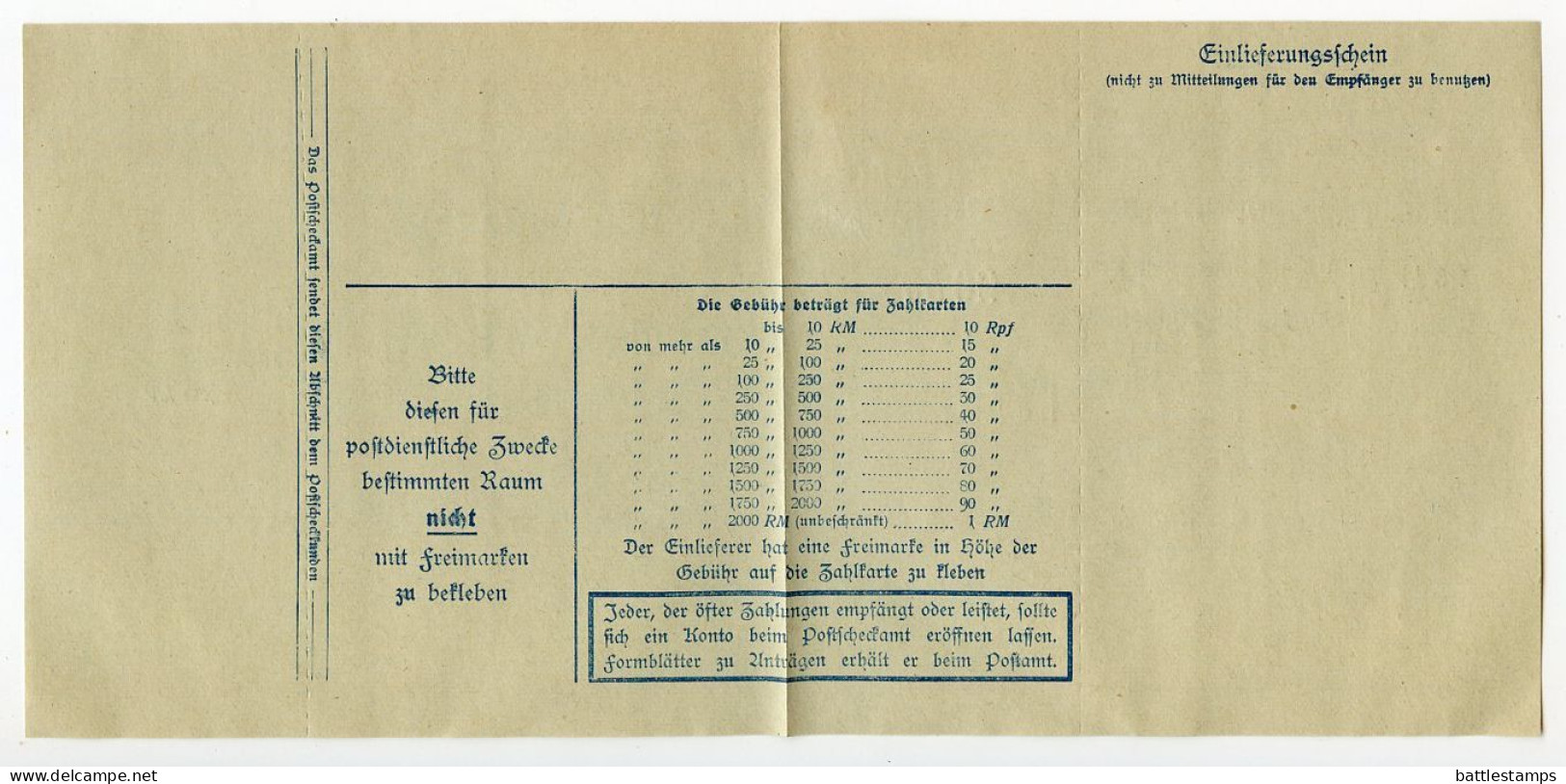 Germany 1934 Cover W/ Letter & Zahlkarte; Neuenkirchen (Kr. Melle) - Kreissparkasse Melle To Schiplage; 3pf. Hindenburg - Brieven En Documenten