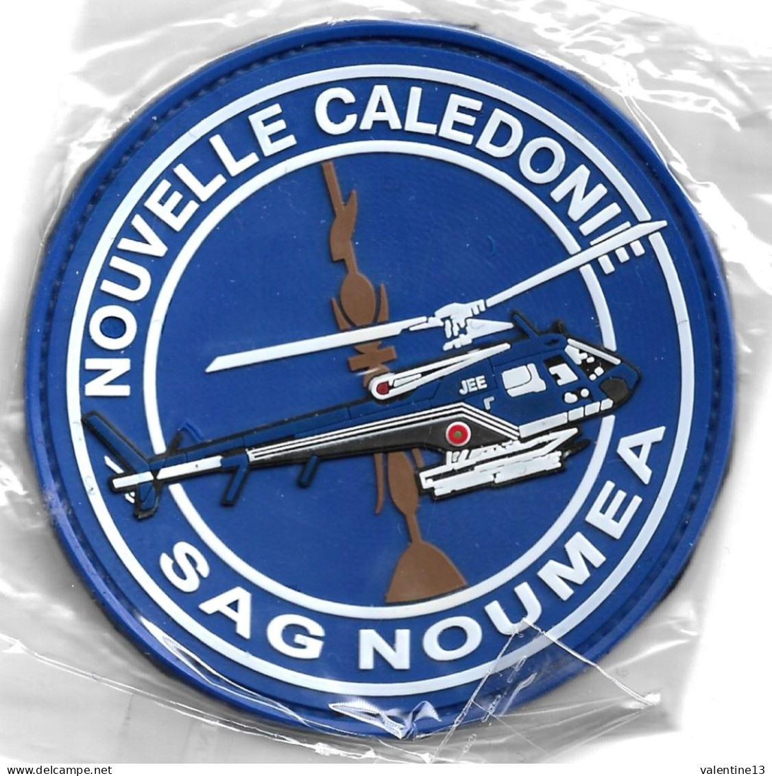 Ecusson PVC GENDARMERIE NATIONALE NOUVELLE CALEDONIE SAG NOUMEA 974 - Police & Gendarmerie