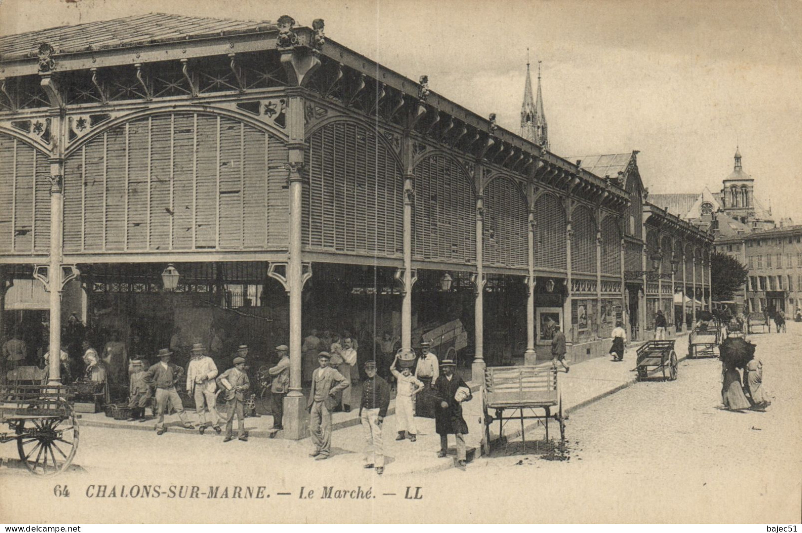 Châlons Sur Marne - Le Marché - Châlons-sur-Marne