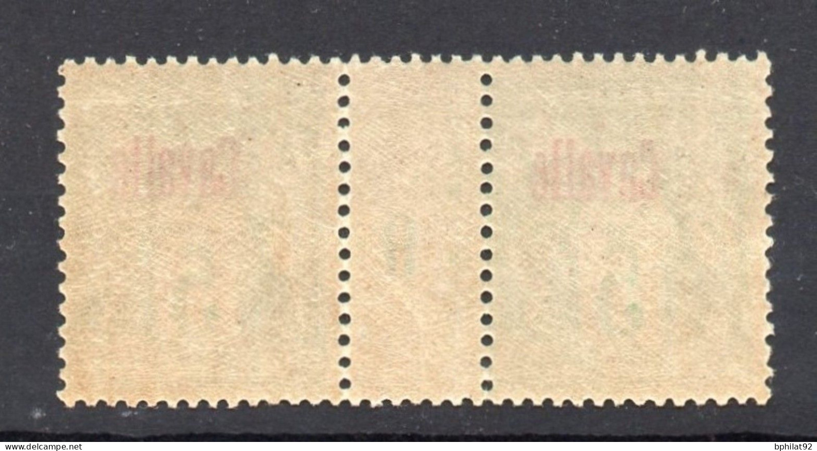 !!! CAVALLE, PAIRE DU N°2 AVEC MILLESIME 9 (1899) NEUF ** - Unused Stamps