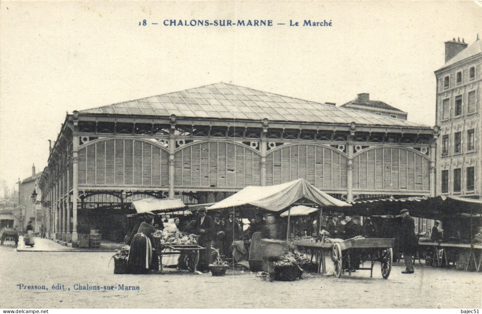 Châlons Sur Marne - Le Marché - Châlons-sur-Marne