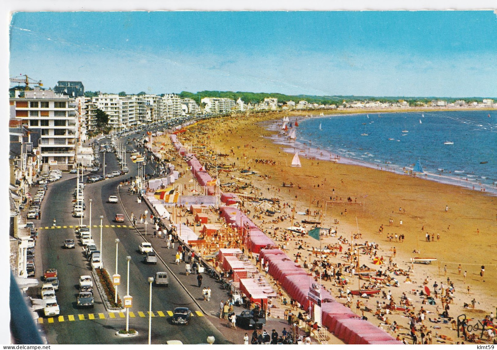 La Baule Sur Mer - Le Boulevard Hennecart Et La Plage - La Baule-Escoublac