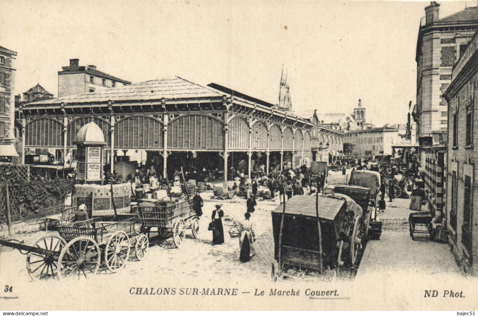 Châlons Sur Marne - Le Marché Couvert - Châlons-sur-Marne