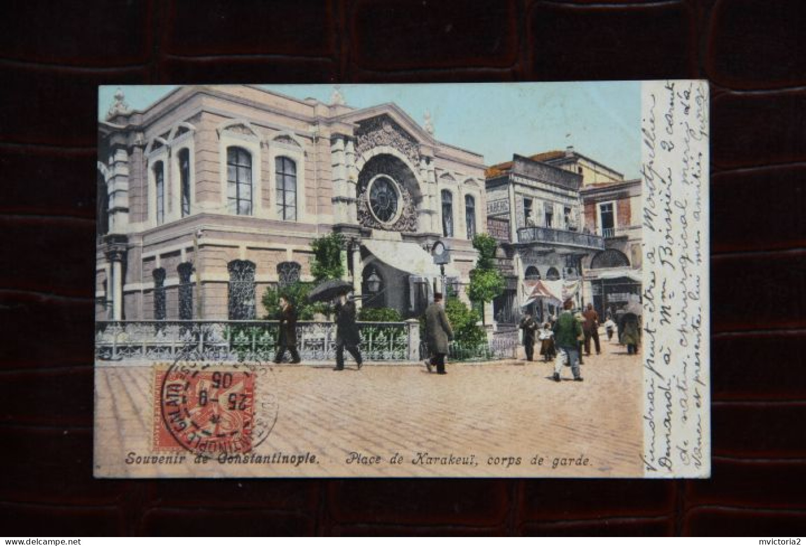 TURQUIE - Souvenir De CONSTANTINOPLE : Place De KARAKEUI , Corps De Garde - Turquie